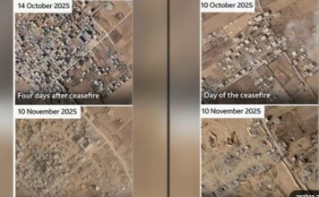 Gaza : des images satellite montrent « des quartiers entiers rasés » depuis la trêve — la controverse s’envenime