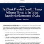 Le « modèle vénézuélien » : Trump durcit le siège contre Cuba