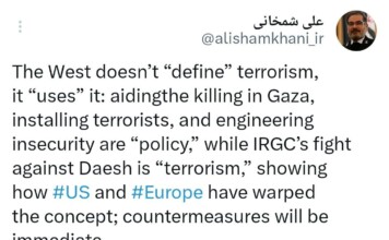 Ali Shamkhani menace l’Europe après la désignation des gardiens de la révolution comme organisation terroriste