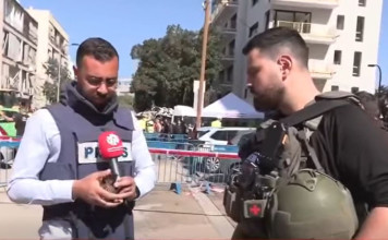 Sur les lieux des frappes à Tel Aviv, un journaliste d’Al-Arab London interpellé — qui est derrière cette chaîne ?
