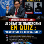 Dani Danon stupéfie l’ONU – le débat se transforme en quiz : « Terroriste ou journaliste ? »