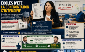Yafa Ben David contre le ministère de l’Éducation : « Les directeurs ne géreront pas les écoles d’été »