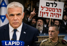 Lapid : « Les harédim livrent le sang du chef d’état-major – et Netanyahou et les ministres se taisent comme des poissons »