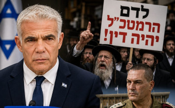 Lapid : « Les harédim livrent le sang du chef d’état-major – et Netanyahou et les ministres se taisent comme des poissons »