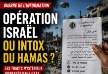 Opération Israël ou intox du Hamas ? Les tracts mystérieux dispersés dans Gaza