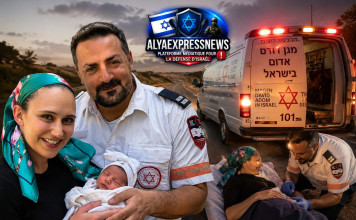 Drame dans l’ambulance : un secouriste du Magen David Adom s’arrête sur le bord de la route — et accouche sa propre femme