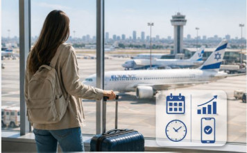 Quand et où vole-t-on ? Comment évoluent les habitudes de réservation de vols des Israéliens