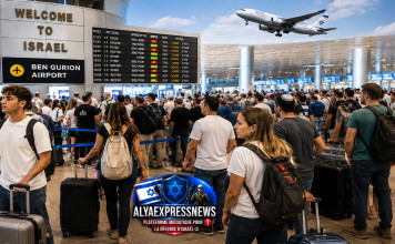 Malgré la tension sécuritaire : des dizaines de milliers d’Israéliens se ruent sur Ben Gourion