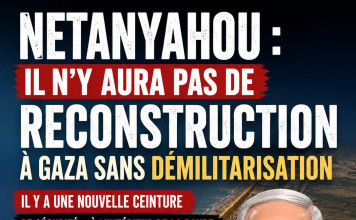 Netanyahou : « Il n’y aura pas de reconstruction à Gaza sans démilitarisation. Il y a une nouvelle ceinture de sécurité — à l’intérieur de la bande »