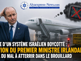 Faute d’un système israélien boycotté : l’avion du Premier ministre irlandais aura du mal à atterrir dans le brouillard