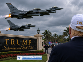 Panique aux États-Unis : des avions de chasse décollés en urgence après une intrusion dans l’espace aérien de Trump