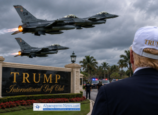 Panique aux États-Unis : des avions de chasse décollés en urgence après une intrusion dans l’espace aérien de Trump
