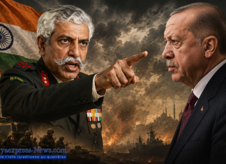 Le général indien met en garde Erdogan : « Nous vous mettrons en pièces »