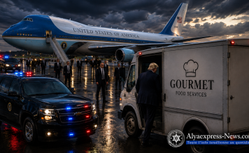 « Air Force One » transformé en leurre, le président exfiltré par un camion de restauration : l’opération de diversion hors norme de Trump