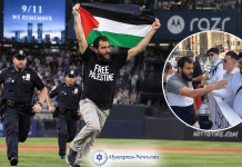 L’homme qui a envahi le terrain du Yankee Stadium avec un drapeau palestinien à 21h11 le 11-Septembre a été identifié