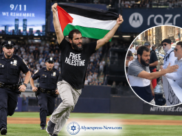 L’homme qui a envahi le terrain du Yankee Stadium avec un drapeau palestinien à 21h11 le 11-Septembre a été identifié