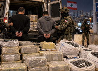Liban : deux membres du Hezbollah interceptés avec des centaines de kilos d’explosifs en route vers Beyrouth